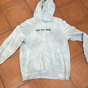 White and gray marble sweatshirt